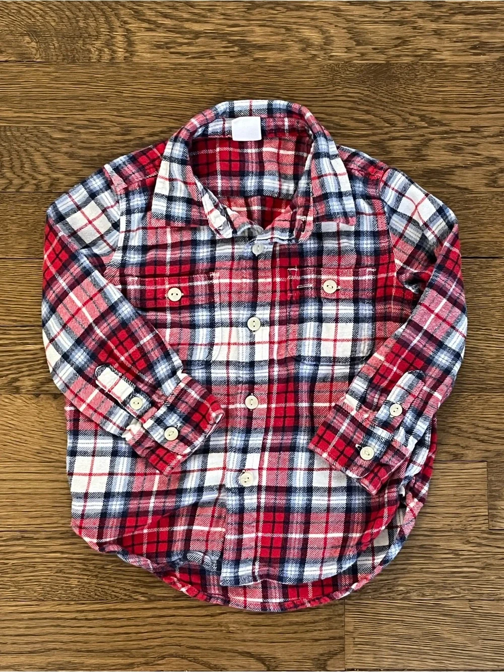 Baby Gap Boys Size 2T Flannel Button-Down Shirts Bundle